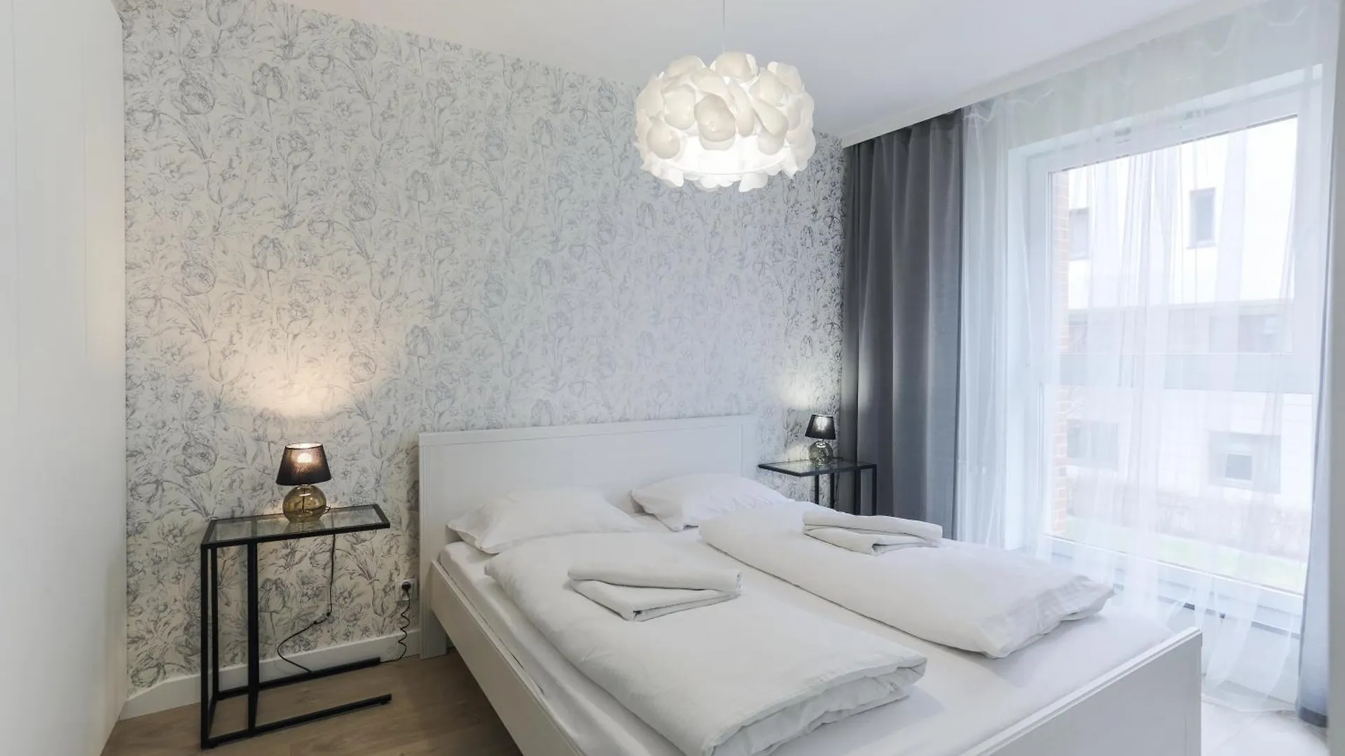 Apartament Gdańsk blisko Starego Miasta z widokiem na Marine